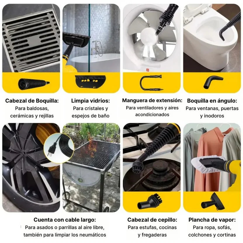[PROMO] Maquina de Limpieza a vapor Multifuncional 🔥