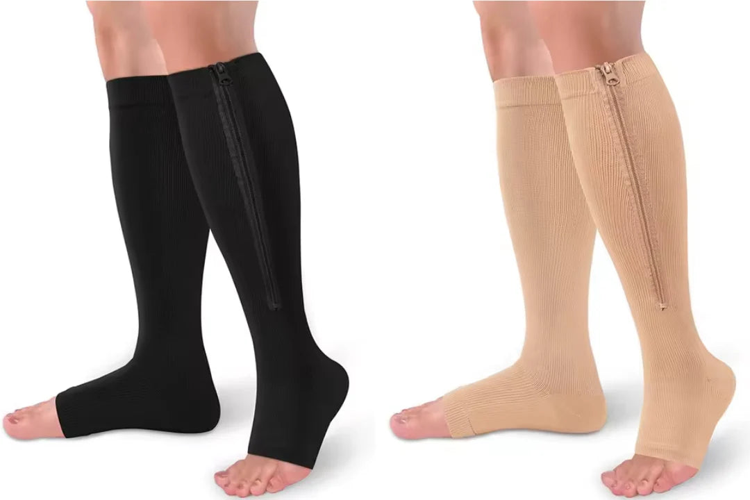 MEDIAS COMPRESIÓN CON CREMALLERA ✨🧦