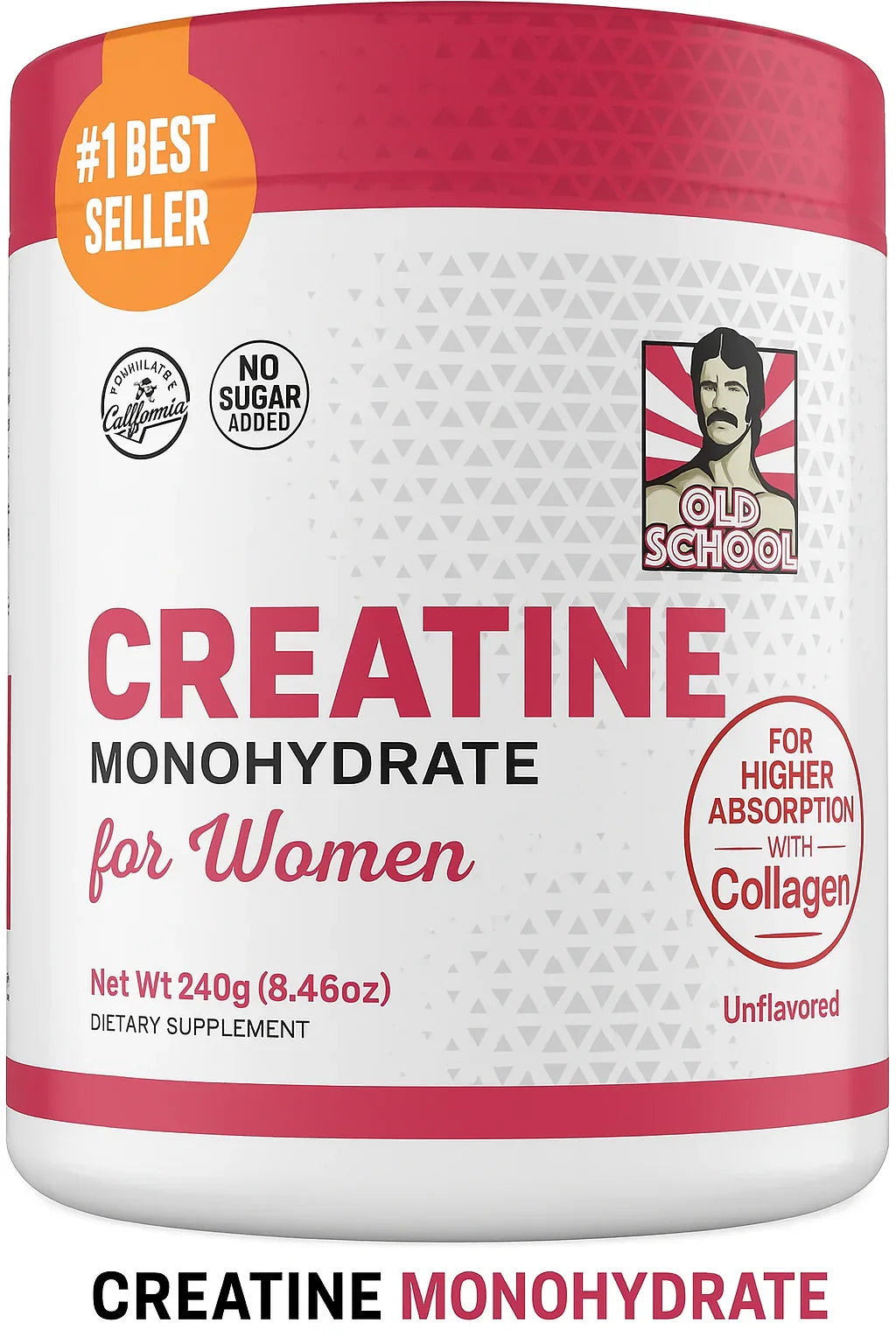 Creatina Monohidratada Pro old school