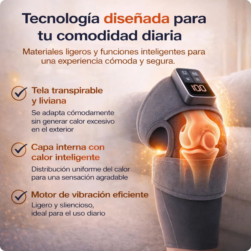 Rodillera Térmica Digital + 💥 HOY: 50% OFF + ENVÍO GRATIS 🚚 PAGA AL RECIBIR EN CASA