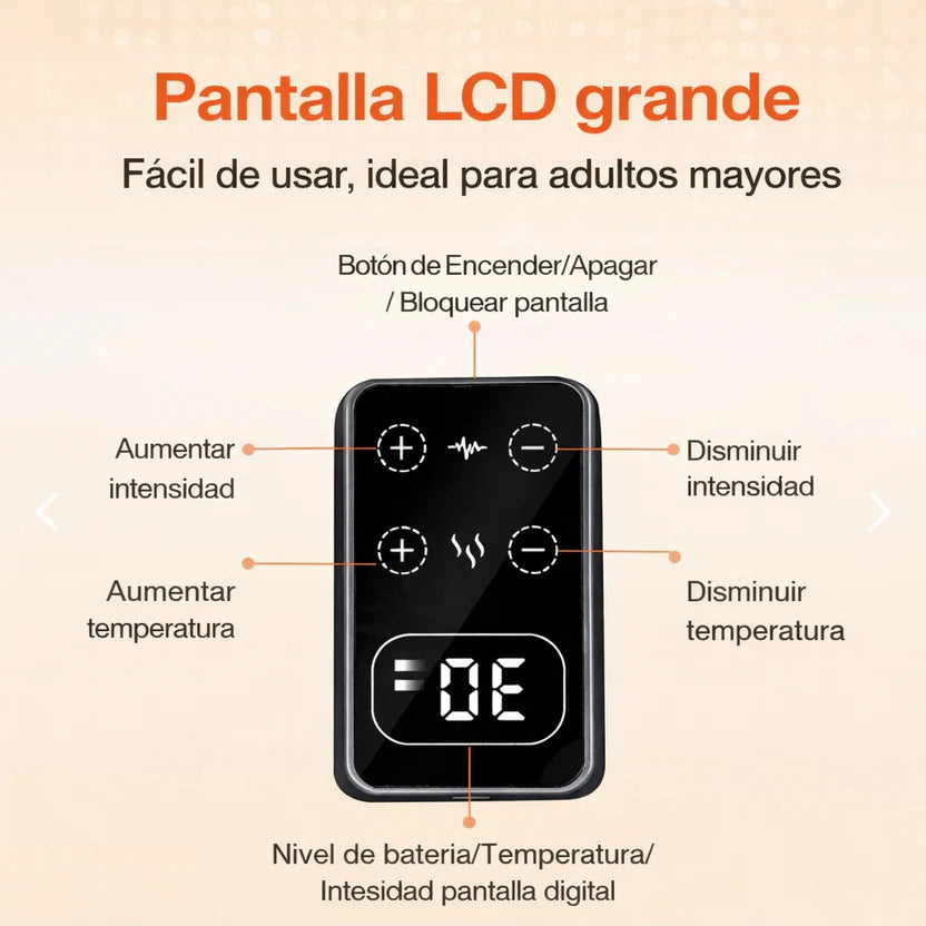 Rodillera Térmica Digital + 💥 HOY: 50% OFF + ENVÍO GRATIS 🚚 PAGA AL RECIBIR EN CASA