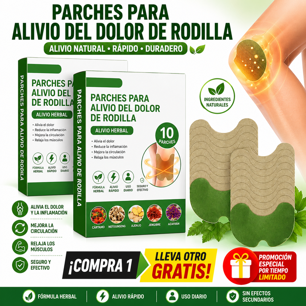 💥 Parches Para Dolores Articulares Y Musculares + Pague al Recibir + Envio Gratis